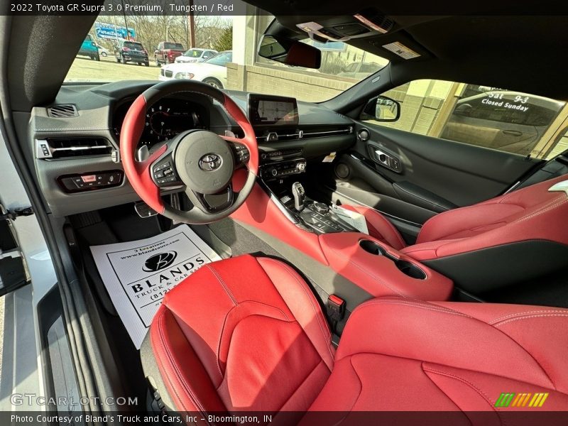 Front Seat of 2022 GR Supra 3.0 Premium