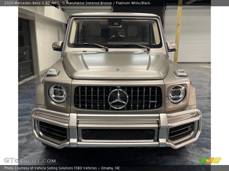 G Manufaktur Sintered Bronze / Platinum White/Black 2020 Mercedes-Benz G 63 AMG