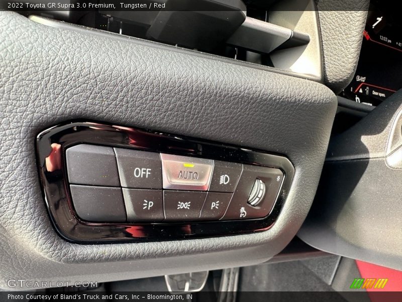 Controls of 2022 GR Supra 3.0 Premium