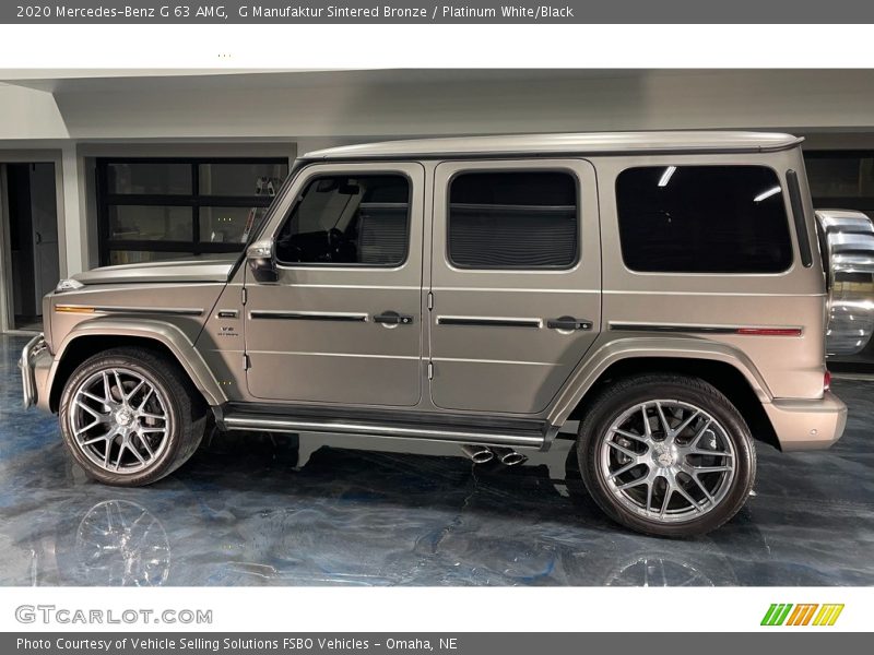 G Manufaktur Sintered Bronze / Platinum White/Black 2020 Mercedes-Benz G 63 AMG