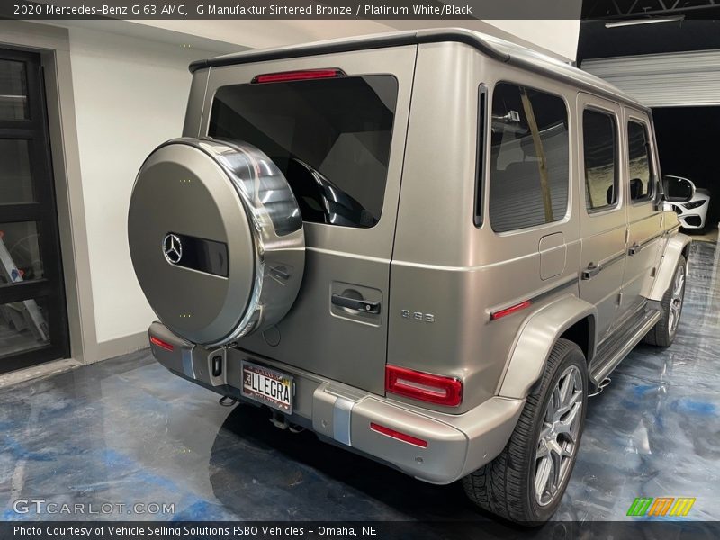 G Manufaktur Sintered Bronze / Platinum White/Black 2020 Mercedes-Benz G 63 AMG