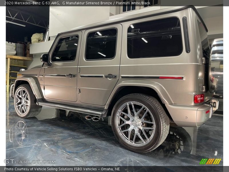 G Manufaktur Sintered Bronze / Platinum White/Black 2020 Mercedes-Benz G 63 AMG