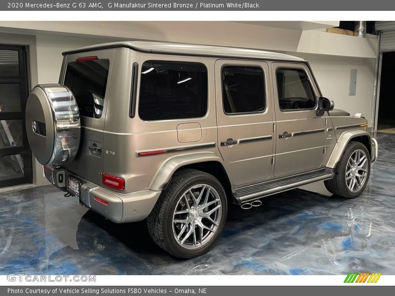 G Manufaktur Sintered Bronze / Platinum White/Black 2020 Mercedes-Benz G 63 AMG