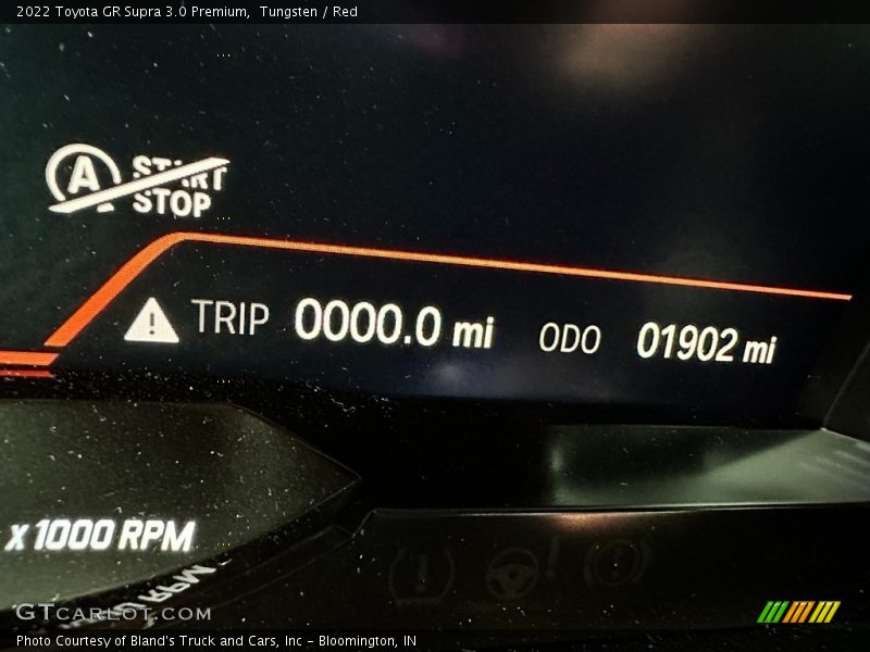 Tungsten / Red 2022 Toyota GR Supra 3.0 Premium