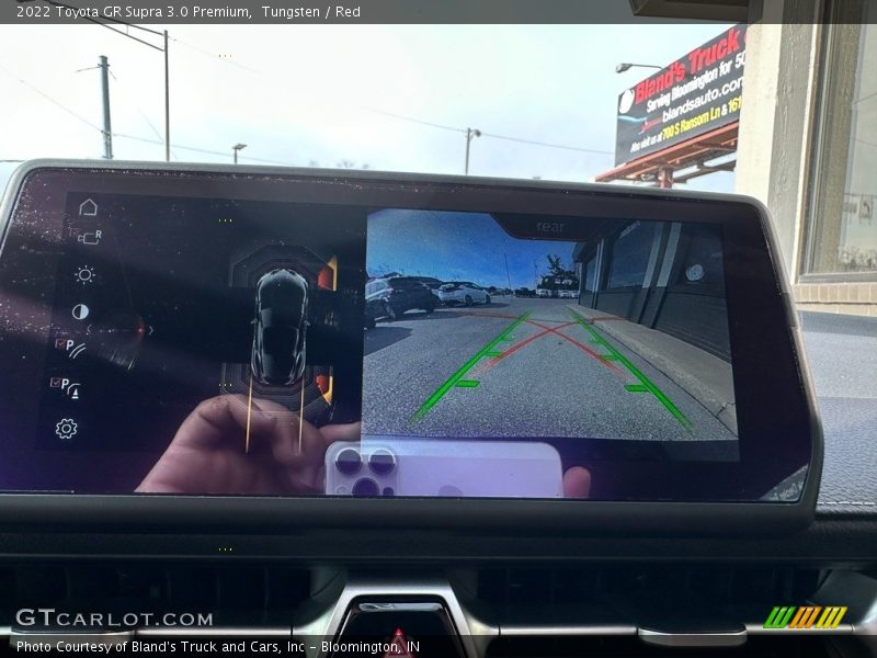 Tungsten / Red 2022 Toyota GR Supra 3.0 Premium