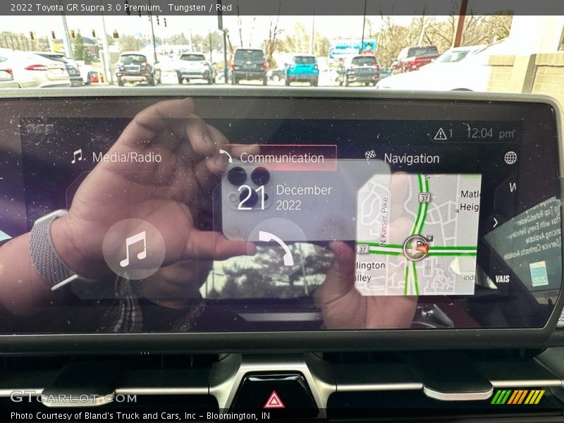 Tungsten / Red 2022 Toyota GR Supra 3.0 Premium