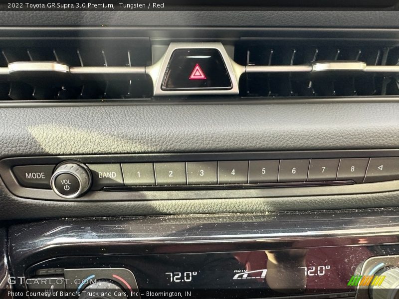 Tungsten / Red 2022 Toyota GR Supra 3.0 Premium