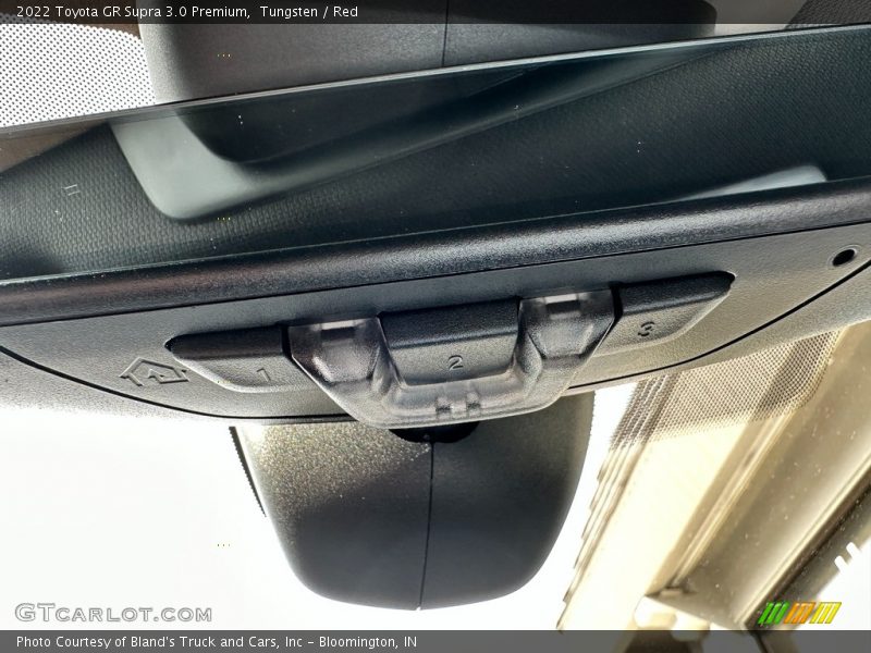 Tungsten / Red 2022 Toyota GR Supra 3.0 Premium