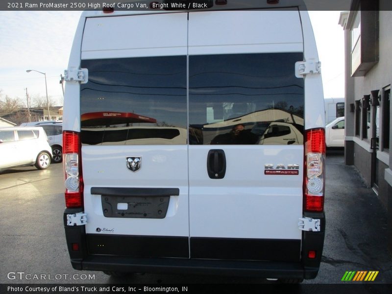 Bright White / Black 2021 Ram ProMaster 2500 High Roof Cargo Van