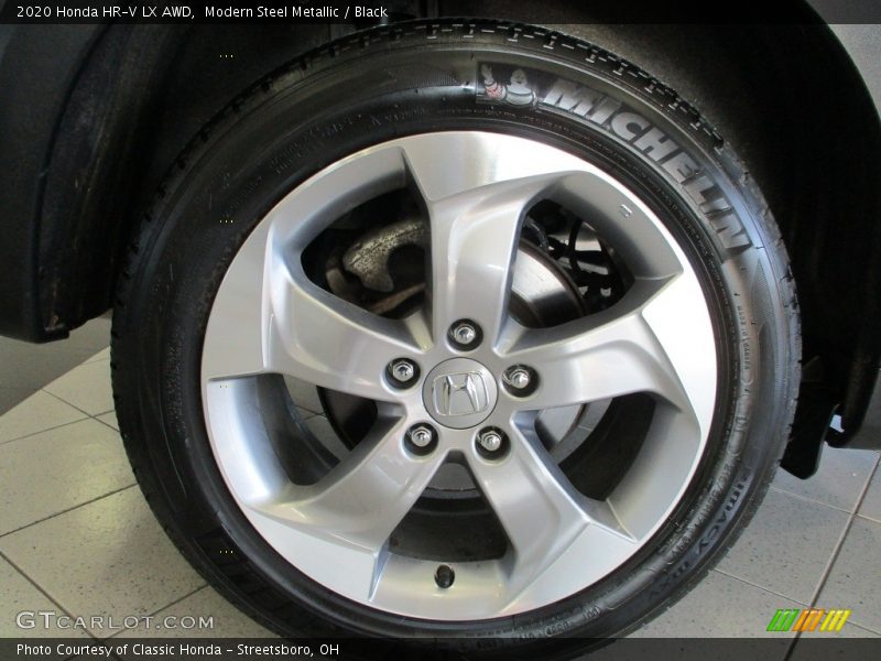 Modern Steel Metallic / Black 2020 Honda HR-V LX AWD