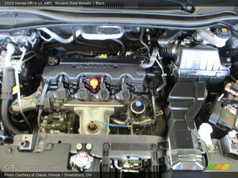 Modern Steel Metallic / Black 2020 Honda HR-V LX AWD