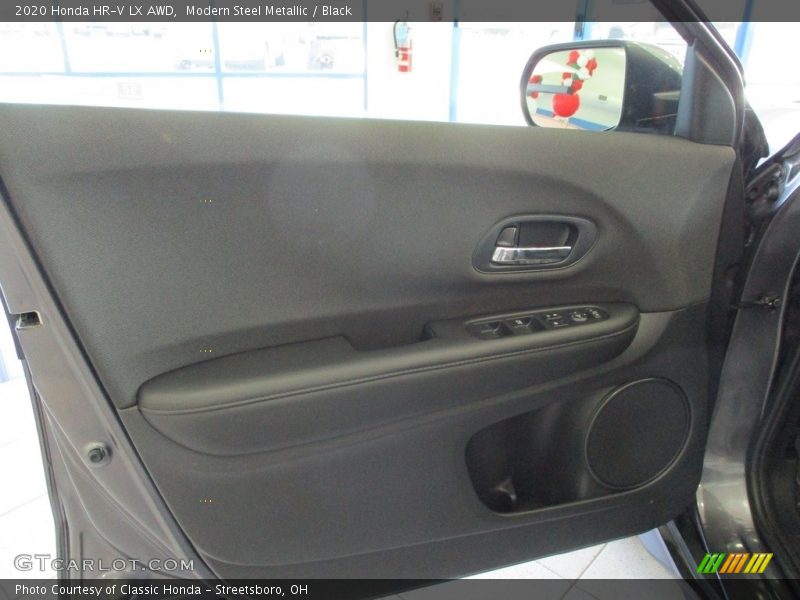 Modern Steel Metallic / Black 2020 Honda HR-V LX AWD