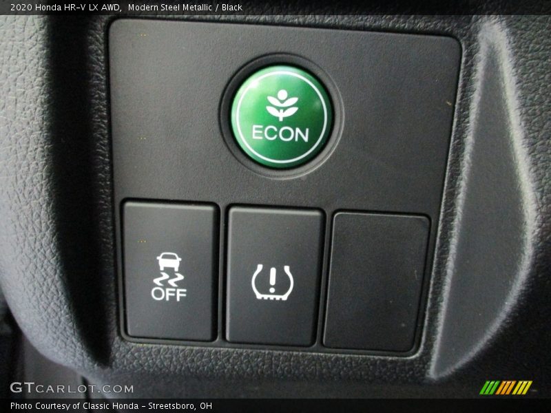 Modern Steel Metallic / Black 2020 Honda HR-V LX AWD