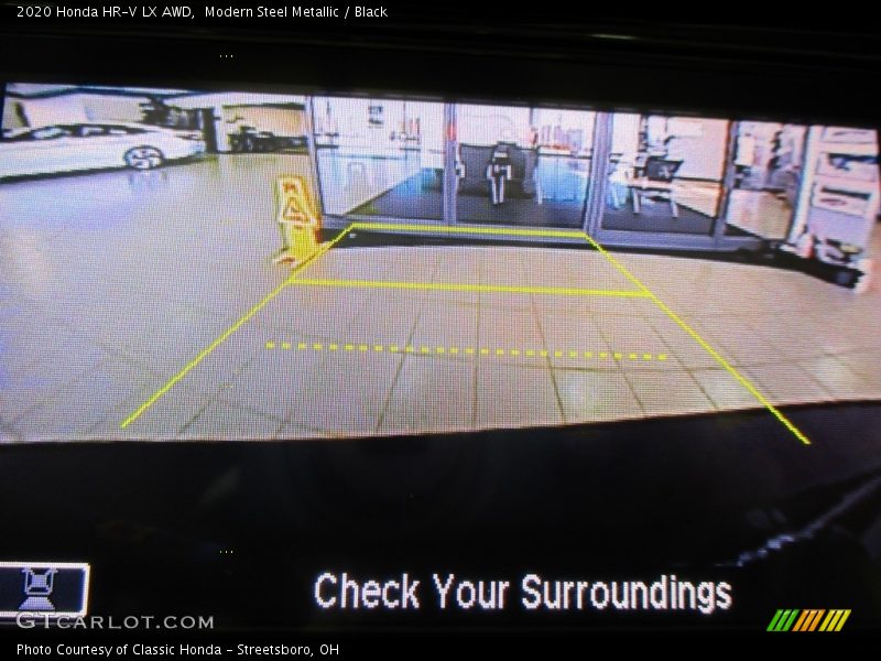 Modern Steel Metallic / Black 2020 Honda HR-V LX AWD