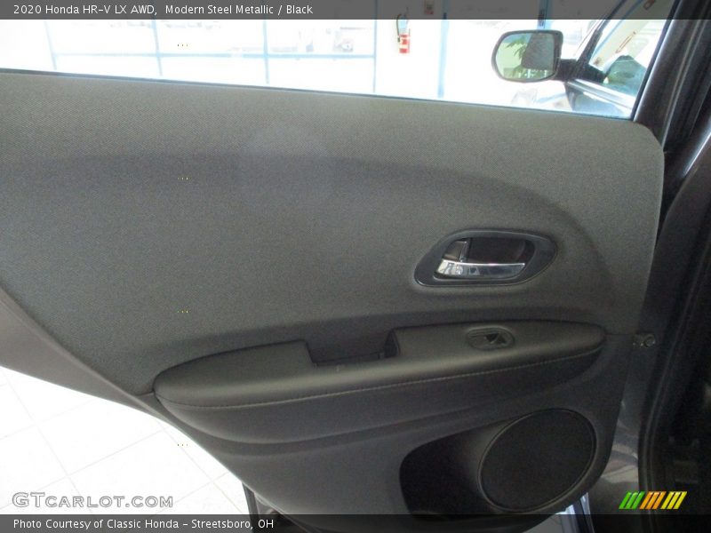 Modern Steel Metallic / Black 2020 Honda HR-V LX AWD