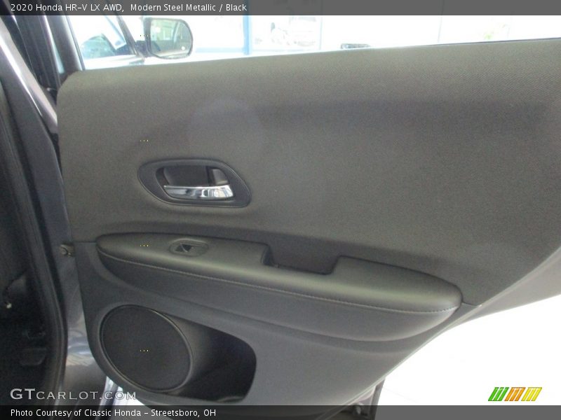 Modern Steel Metallic / Black 2020 Honda HR-V LX AWD
