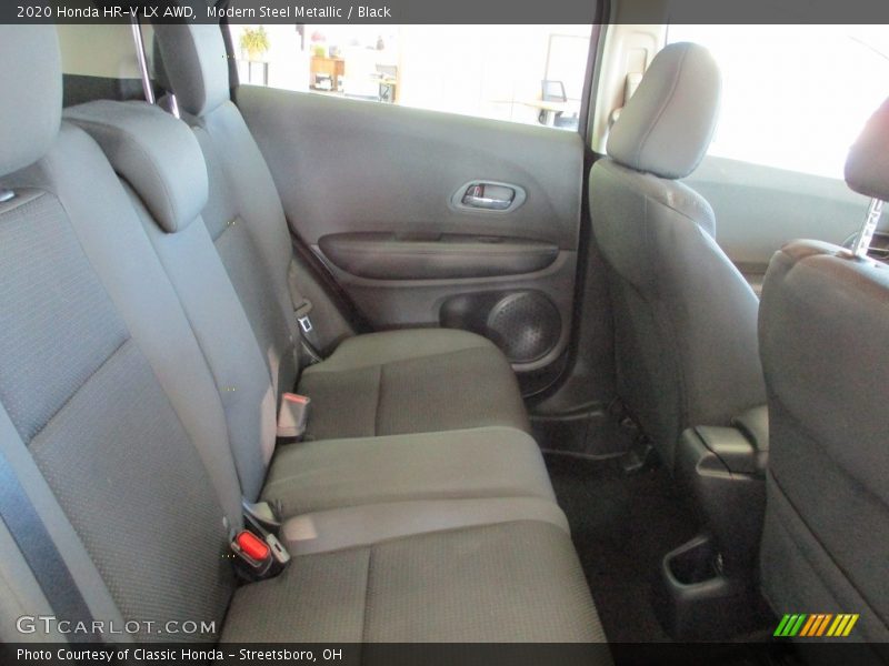 Modern Steel Metallic / Black 2020 Honda HR-V LX AWD