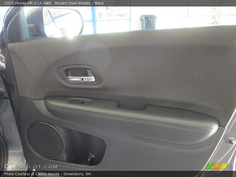 Modern Steel Metallic / Black 2020 Honda HR-V LX AWD