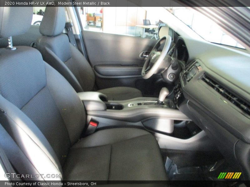 Modern Steel Metallic / Black 2020 Honda HR-V LX AWD