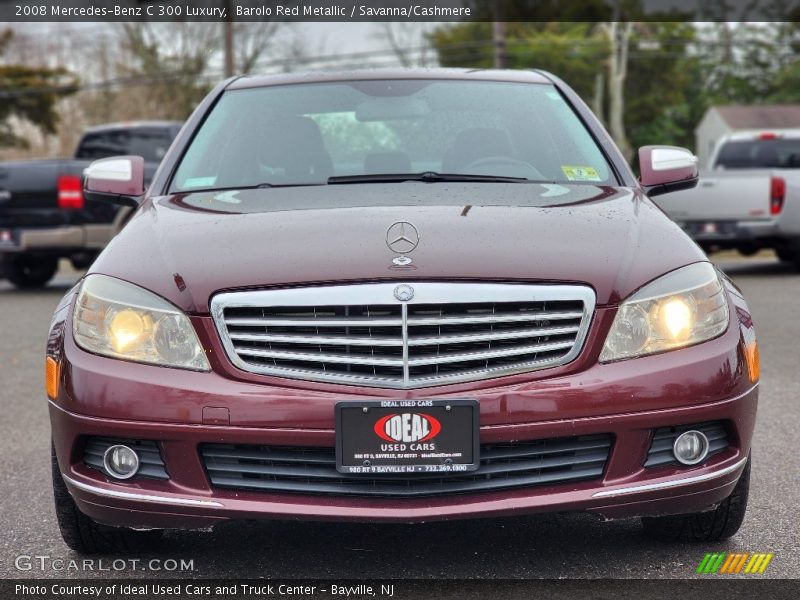 Barolo Red Metallic / Savanna/Cashmere 2008 Mercedes-Benz C 300 Luxury