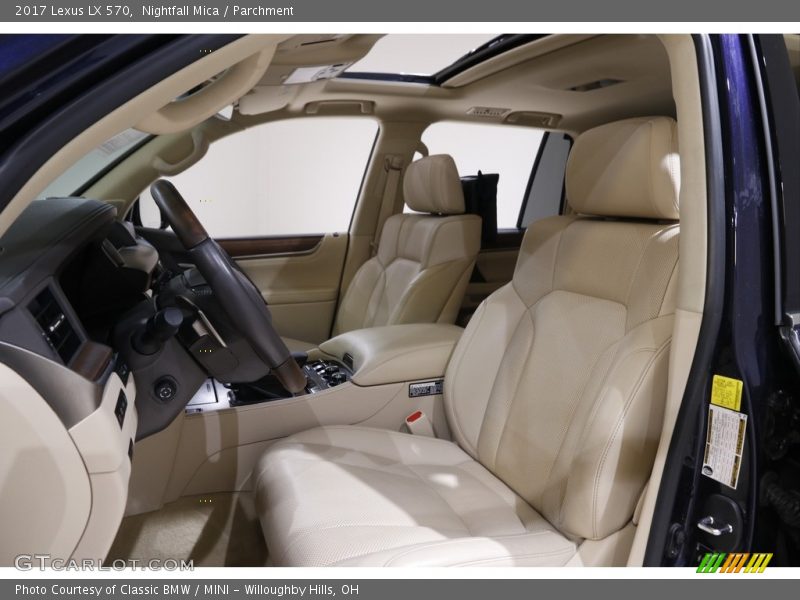 Nightfall Mica / Parchment 2017 Lexus LX 570