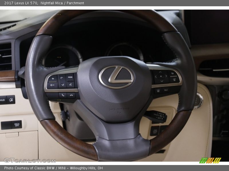 Nightfall Mica / Parchment 2017 Lexus LX 570