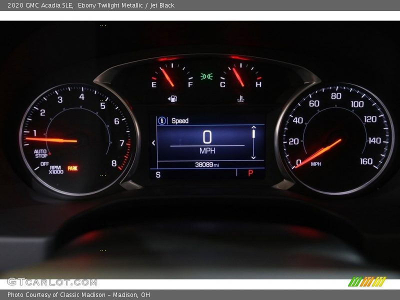 Ebony Twilight Metallic / Jet Black 2020 GMC Acadia SLE