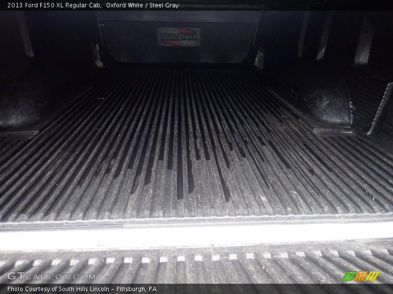 Oxford White / Steel Gray 2013 Ford F150 XL Regular Cab