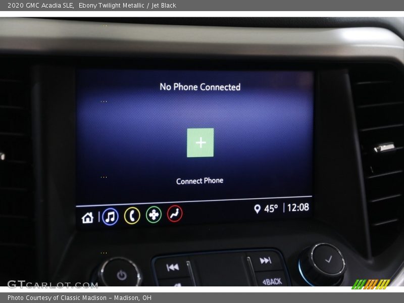 Ebony Twilight Metallic / Jet Black 2020 GMC Acadia SLE