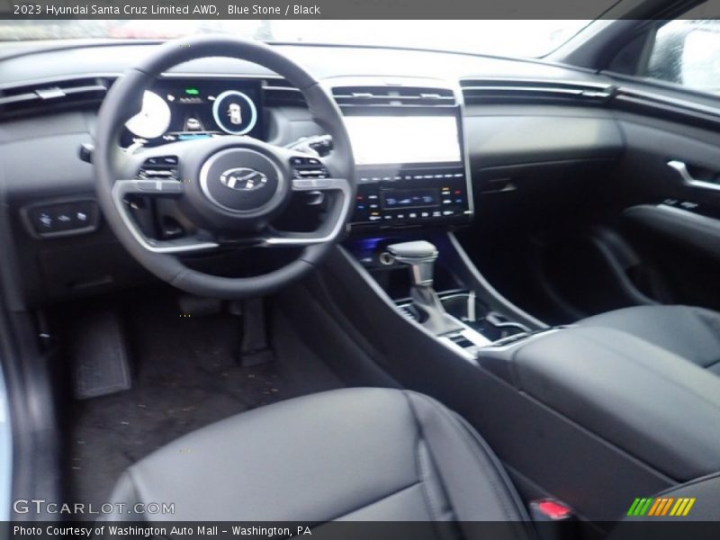 Blue Stone / Black 2023 Hyundai Santa Cruz Limited AWD