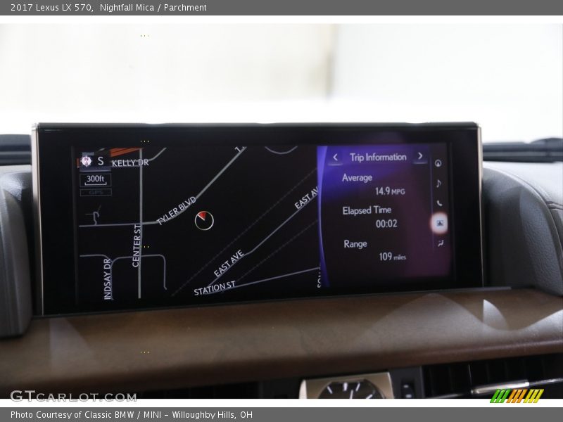 Nightfall Mica / Parchment 2017 Lexus LX 570