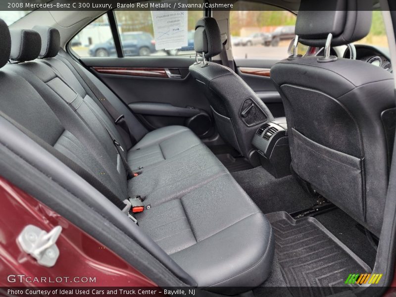 Barolo Red Metallic / Savanna/Cashmere 2008 Mercedes-Benz C 300 Luxury
