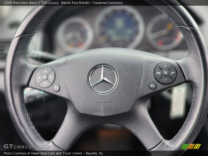 Barolo Red Metallic / Savanna/Cashmere 2008 Mercedes-Benz C 300 Luxury