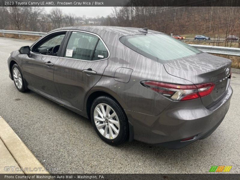 Predawn Gray Mica / Black 2023 Toyota Camry LE AWD