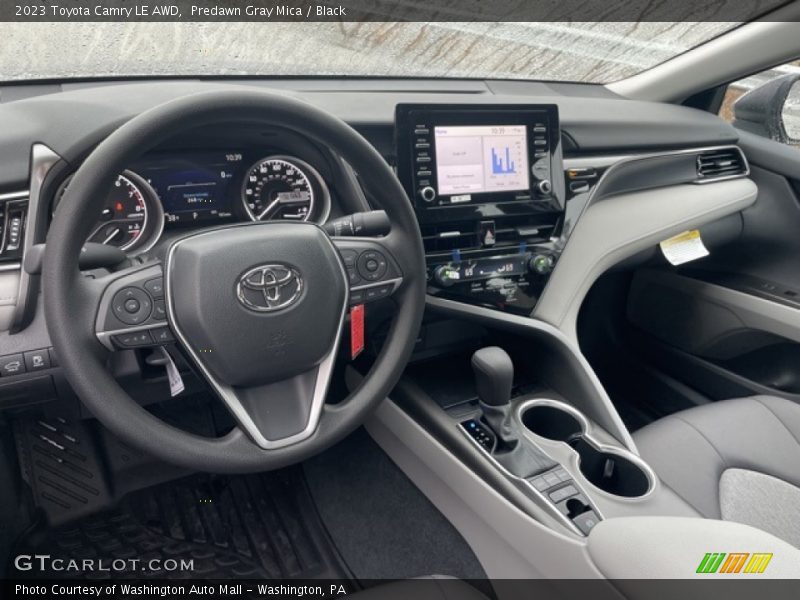 Predawn Gray Mica / Black 2023 Toyota Camry LE AWD