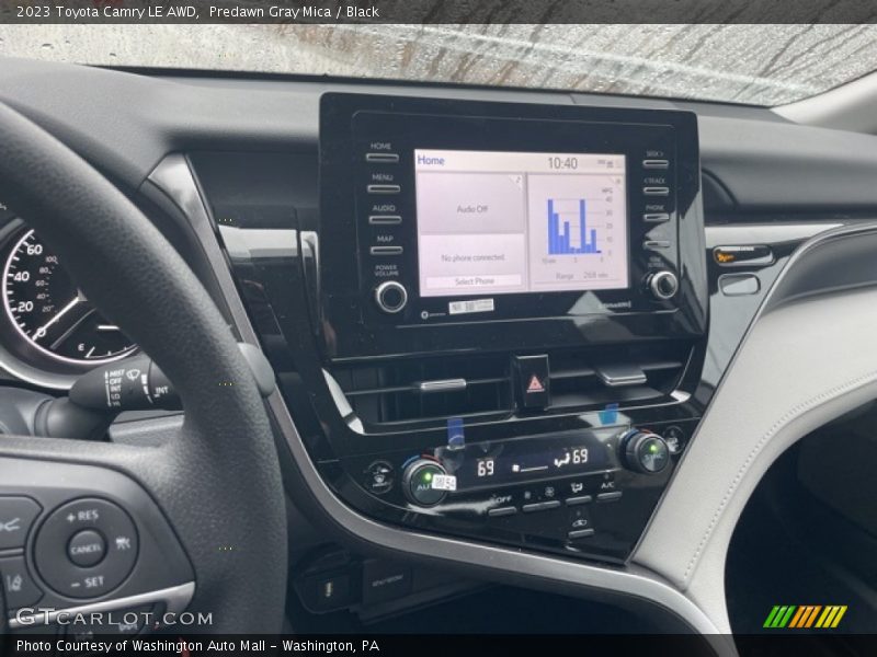 Predawn Gray Mica / Black 2023 Toyota Camry LE AWD