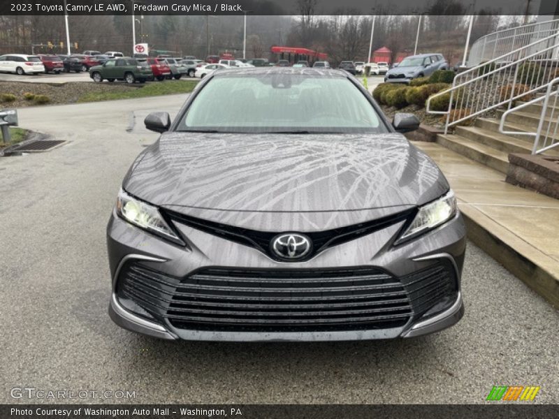 Predawn Gray Mica / Black 2023 Toyota Camry LE AWD
