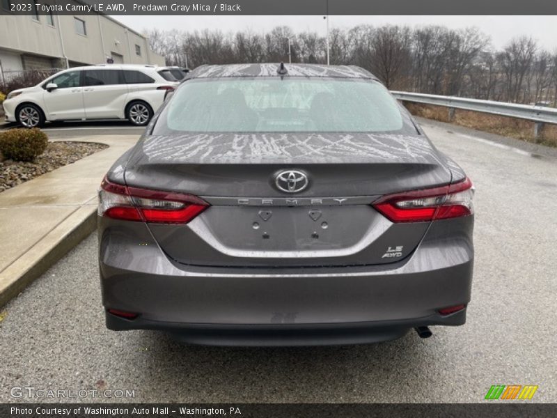 Predawn Gray Mica / Black 2023 Toyota Camry LE AWD