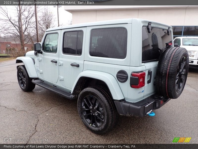 Earl / Black 2023 Jeep Wrangler Unlimited Sahara 4XE Hybrid
