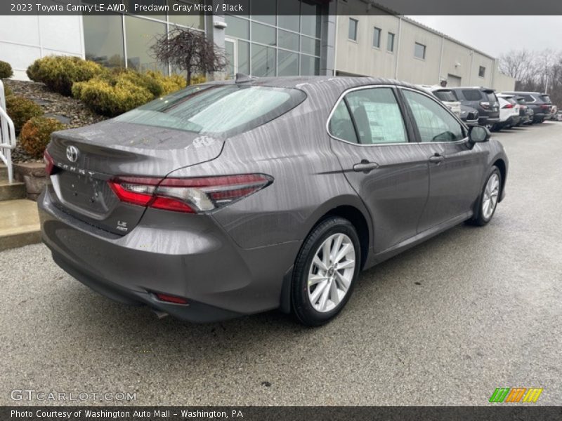 Predawn Gray Mica / Black 2023 Toyota Camry LE AWD