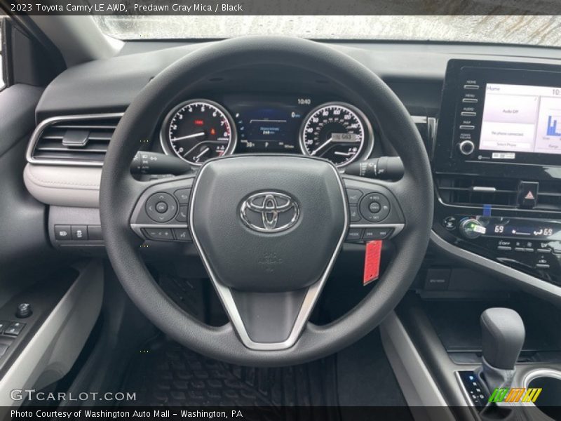 Predawn Gray Mica / Black 2023 Toyota Camry LE AWD