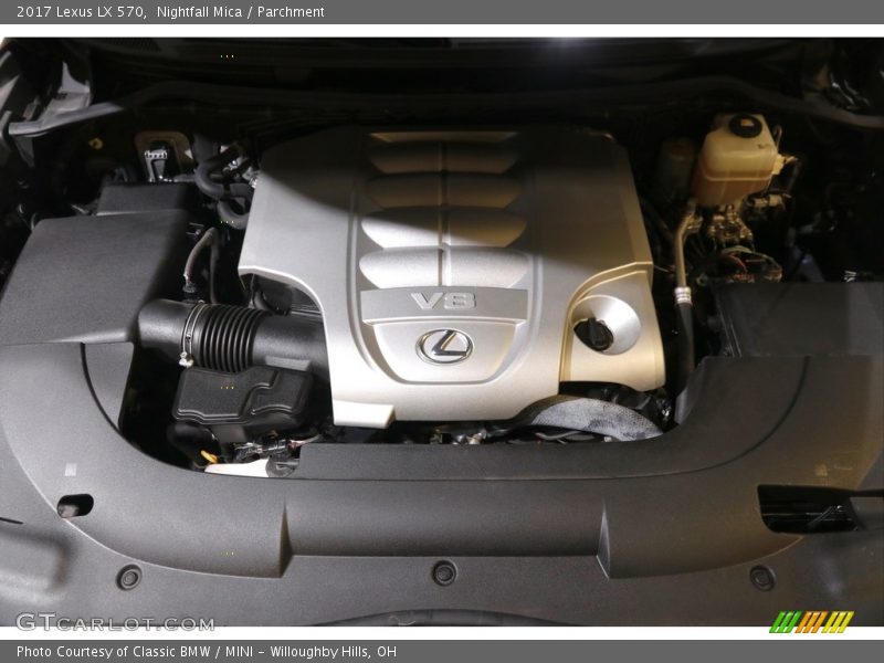 Nightfall Mica / Parchment 2017 Lexus LX 570