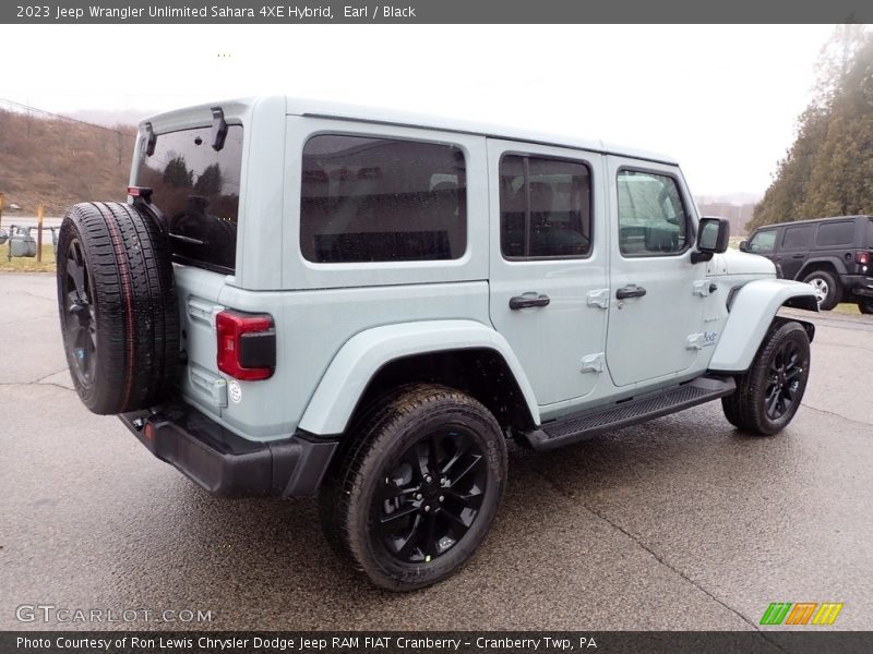 Earl / Black 2023 Jeep Wrangler Unlimited Sahara 4XE Hybrid