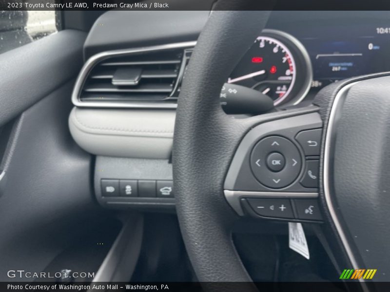 Predawn Gray Mica / Black 2023 Toyota Camry LE AWD