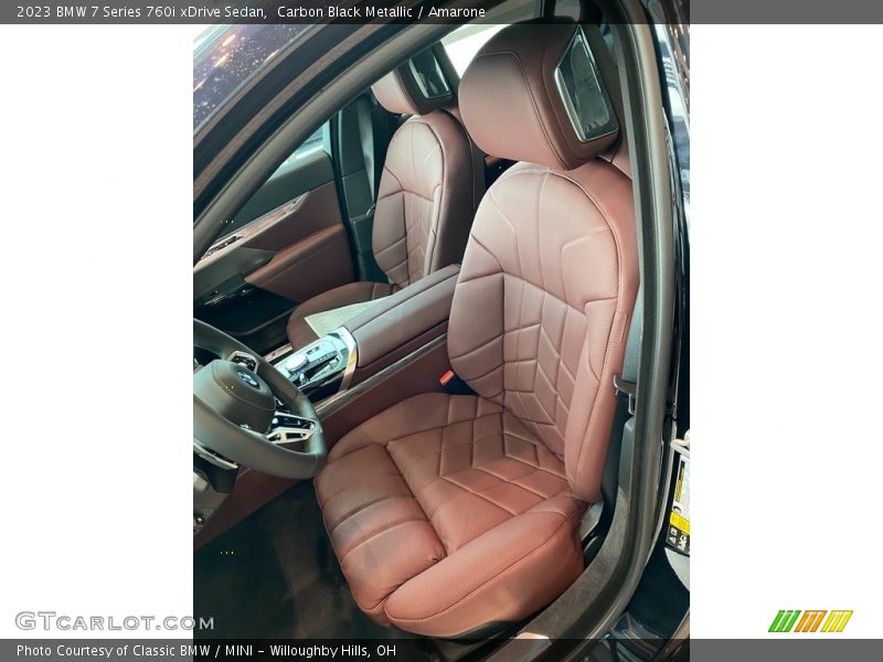  2023 7 Series 760i xDrive Sedan Amarone Interior
