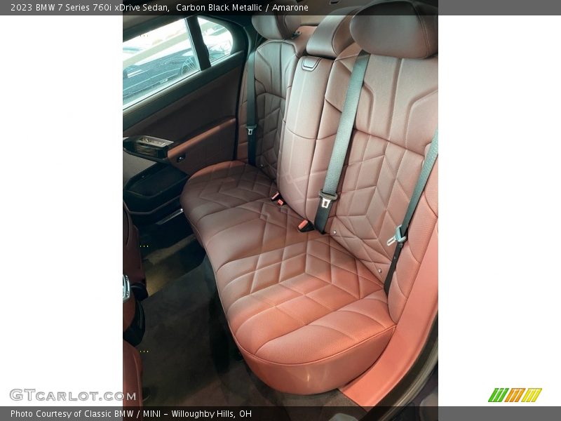 Carbon Black Metallic / Amarone 2023 BMW 7 Series 760i xDrive Sedan