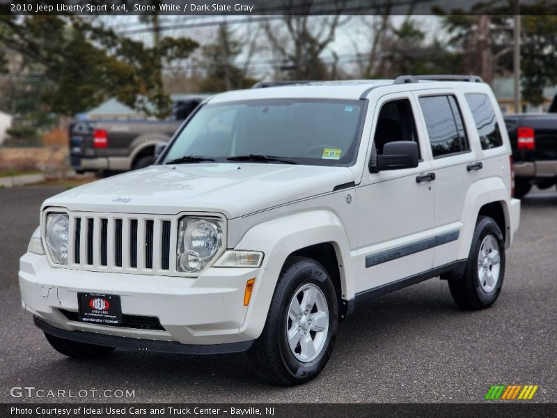 Stone White / Dark Slate Gray 2010 Jeep Liberty Sport 4x4