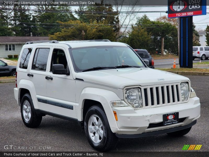 Stone White / Dark Slate Gray 2010 Jeep Liberty Sport 4x4
