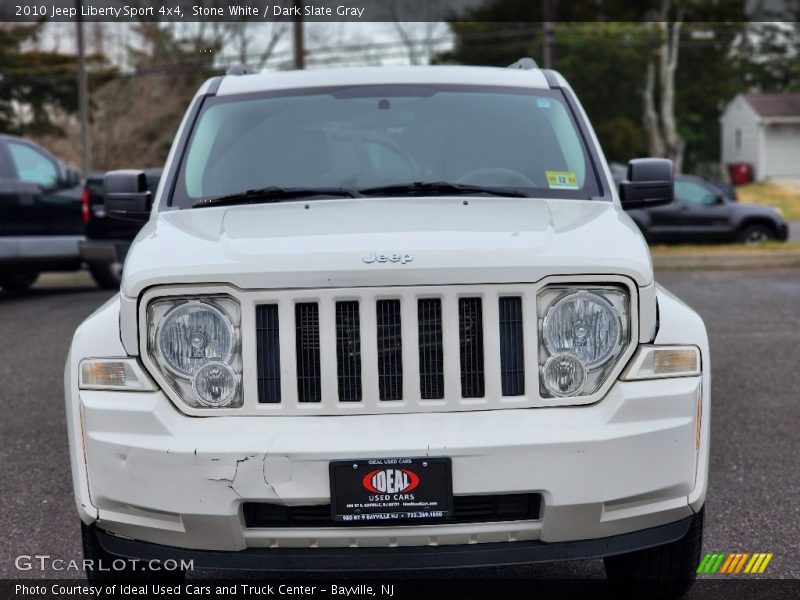 Stone White / Dark Slate Gray 2010 Jeep Liberty Sport 4x4