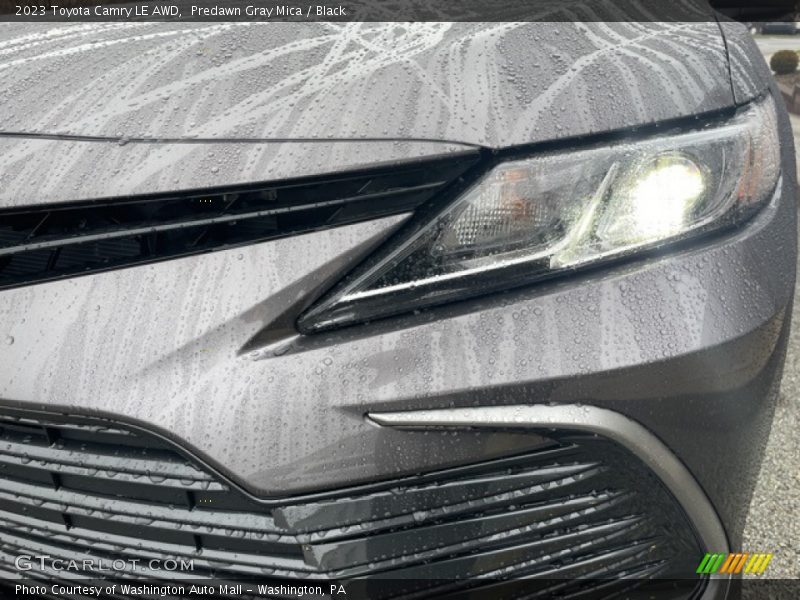 Predawn Gray Mica / Black 2023 Toyota Camry LE AWD